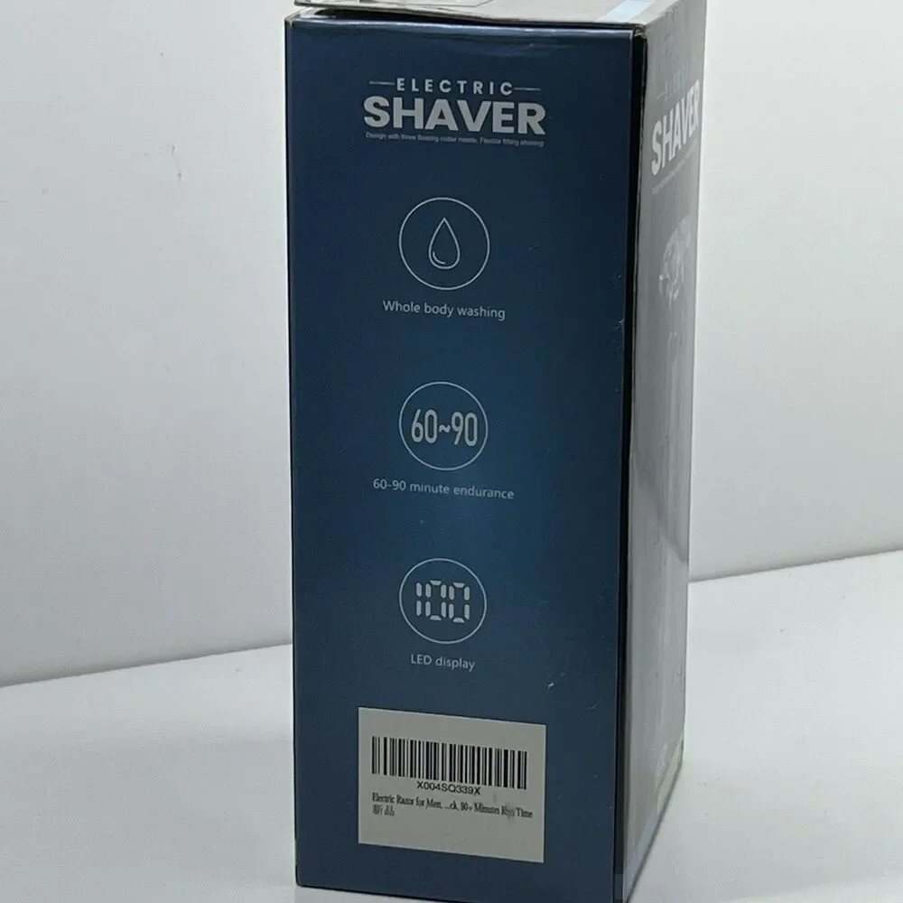 Electric Razor for Men 3D Floating Head Magnetic Detachable USB-C New